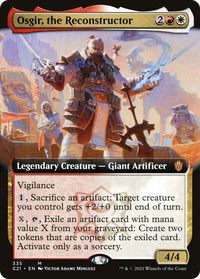 Osgir, the Reconstructor (Extended Art) [Commander 2021]
