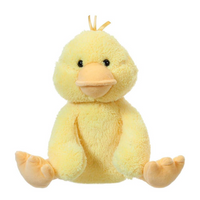 12" SITTING ANIMALS - YELLOW DUCK (Special Order)