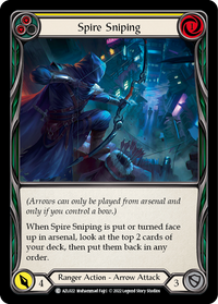 Spire Sniping (Yellow) [AZL022] (Outsiders Azalea Blitz Deck)