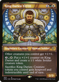 King Darien XLVIII (Showcase) [Dominaria United]