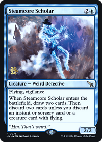Steamcore Scholar [Meurtres à Karlov Manor Avant-première Promos] 