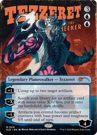 Tezzeret the Seeker (SLD-1619) - Secret Lair Drop (Borderless) Foil