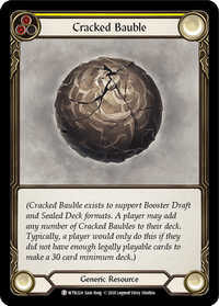 Cracked Bauble [U-WTR224] (Welcome to Rathe Unlimited) Unlimited Normal - POKÉ JEUX