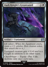 Dark Knight's Greatsword (FIN-095) - FINAL FANTASY