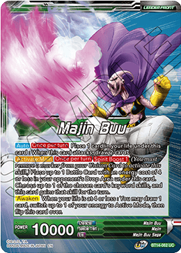 Majin Buu // Majin Buu, Unadulterated Might (BT14-062) [Cross Spirits] - POKÉ JEUX