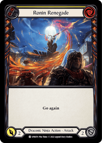 Ronin Renegade (Yellow) [UPR079] (Uprising) Rainbow Foil - POKÉ JEUX