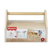 FISHER PRICE - WOOD - WOODEN TOOL BOX (Special Order)