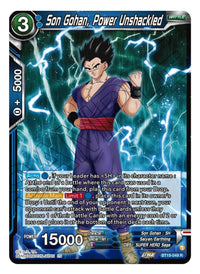 Son Gohan, Power Unshackled (BT19-049) [Fighter's Ambition] - POKÉ JEUX