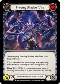 Piercing Shadow Vise (Yellow) [MON172] (Monarch) 1st Edition Normal - POKÉ JEUX