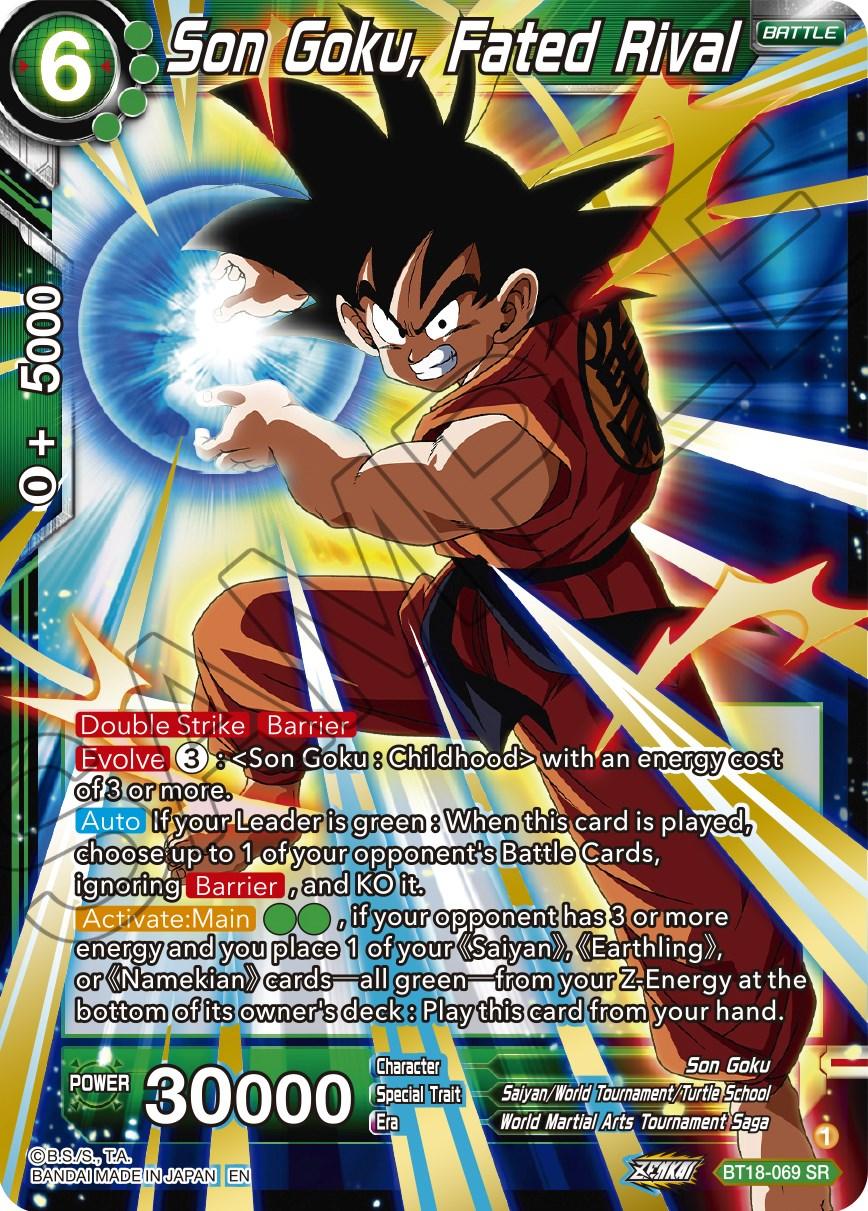 Son Goku, Fated Rival (BT18-069) [Dawn of the Z-Legends] - POKÉ JEUX