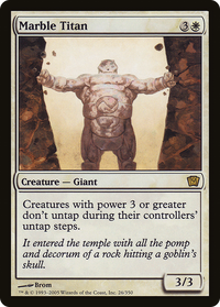 Marble Titan [Ninth Edition]