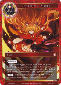 Vision de Scarlet (Memoria024) [Cartes Memoria Alice Origin] 