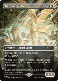 Karmic Guide (SLD-1911) - Secret Lair Drop (Borderless) Foil