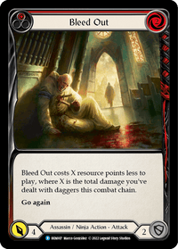 Bleed Out (Red) [BEN007] (Outsiders Benji Blitz Deck) - POKÉ JEUX