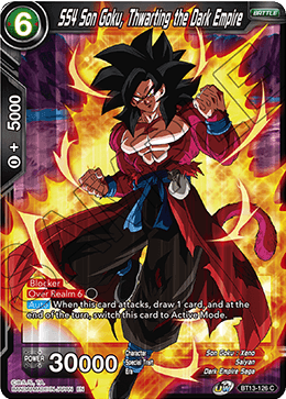 SS4 Son Goku, Thwarting the Dark Empire (Common) (BT13-126) [Supreme Rivalry] - POKÉ JEUX