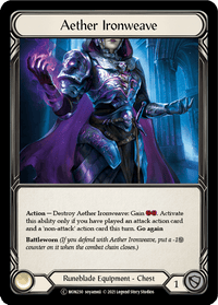 Aether Ironweave [U-MON230] (Monarch Unlimited) Unlimited Normal - POKÉ JEUX