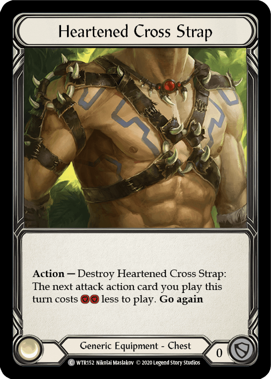 Heartened Cross Strap [U-WTR152] (Welcome to Rathe Unlimited) Unlimited Rainbow Foil - POKÉ JEUX