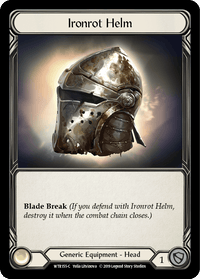 Ironrot Helm [WTR155-C] (Welcome to Rathe) Alpha Print Normal - POKÉ JEUX