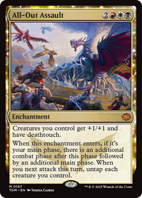 All-Out Assault (TDM-167) - Tarkir: Dragonstorm Foil