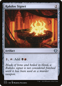 Sceau Rakdos [Decks de commande de démarrage] 