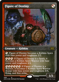 Figure of Destiny (Foil Etched) (2X2-496) - Double Masters 2022 Foil