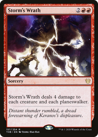 Storm's Wrath (Promo Pack) [Theros Beyond Death Promos]