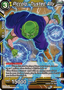 Piccolo, Trusted Ally (Common) (BT13-104) [Supreme Rivalry] - POKÉ JEUX