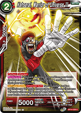 Kahseral, Warrior of Universe 11 (BT14-026) [Cross Spirits] - POKÉ JEUX