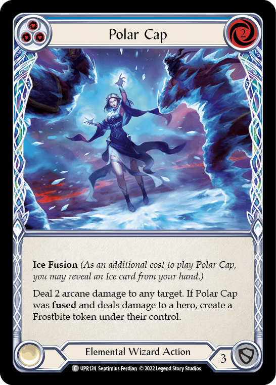 Polar Cap (Blue) [UPR124] (Uprising) Rainbow Foil - POKÉ JEUX