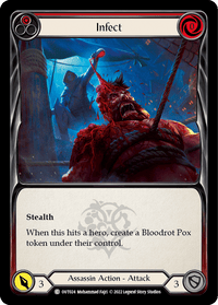 Infect (Red) [OUT024] (Outsiders) Rainbow Foil - POKÉ JEUX