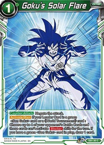 Goku's Solar Flare (EB1-36) [Battle Evolution Booster] - POKÉ JEUX