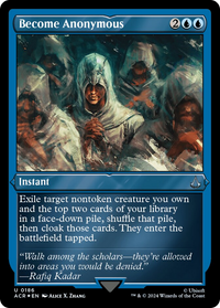 Become Anonymous (Foil Etched) [Assassin's Creed]