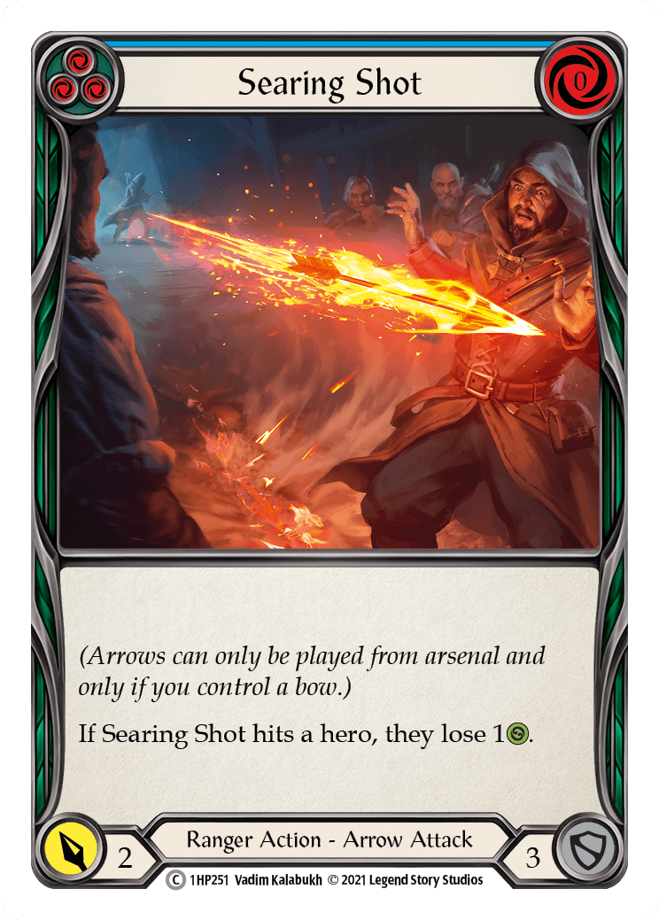 Searing Shot (Blue) [1HP251] (History Pack 1) - POKÉ JEUX