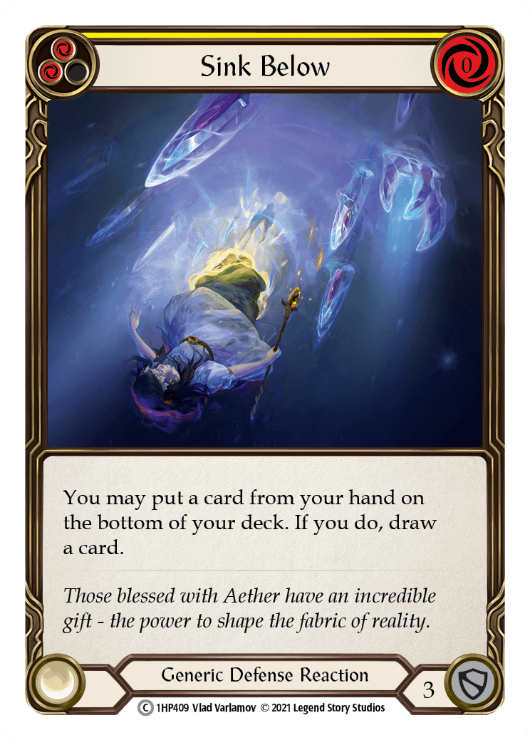 Sink Below (Yellow) [1HP409] (History Pack 1) - POKÉ JEUX