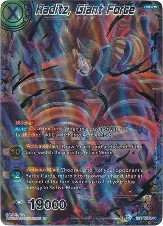 Raditz, Giant Force (DB3-136) [Giant Force] - POKÉ JEUX