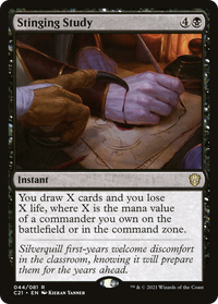 Stinging Study [Commander 2021]