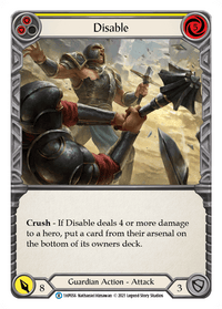 Disable (Yellow) [1HP056] (History Pack 1) - POKÉ JEUX