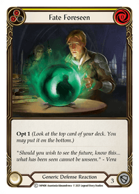 Fate Foreseen (Yellow) [1HP406] (History Pack 1) - POKÉ JEUX