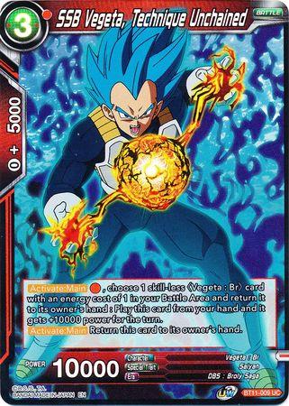 SSB Vegeta, Technique Unchained (BT11-009) [Vermilion Bloodline 2nd Edition] - POKÉ JEUX