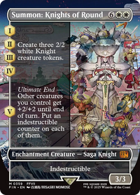 Summon: Knights of Round (Borderless) (FIN-359) - FINAL FANTASY