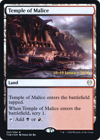 Temple of Malice [Theros Beyond Death Prerelease Promos]