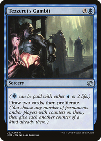 Tezzeret's Gambit [Modern Masters 2015]