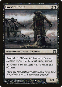 Cursed Ronin [Champions of Kamigawa]