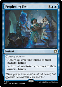 Perplexing Test [Bloomburrow Commander]