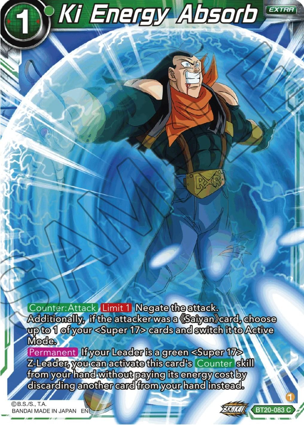 Ki Energy Absorb (BT20-083) [Power Absorbed] - POKÉ JEUX