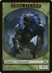 Frog Lizard Token [Gatecrash Tokens]