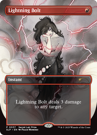 Lightning Bolt (SLP-037) - Secret Lair Showdown