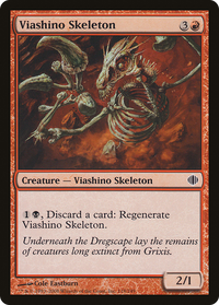 Viashino Skeleton [Shards of Alara]