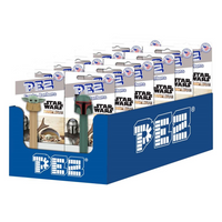 PEZ - STAR WARS - MANDALORIAN (PDQ) ASST — LOT × 12 (Special Order)
