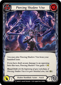 Piercing Shadow Vise (Blue) [U-MON173] (Monarch Unlimited) Unlimited Normal - POKÉ JEUX